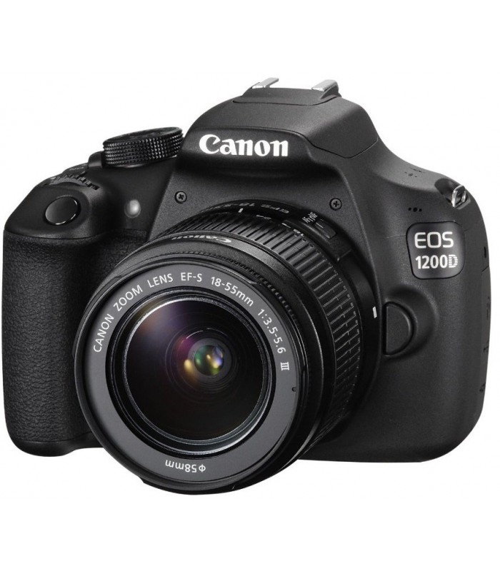دوربین DSLR کانن مدل EOS 1200D به همراه لنز ۵۵-۱۸ میلی‌متری