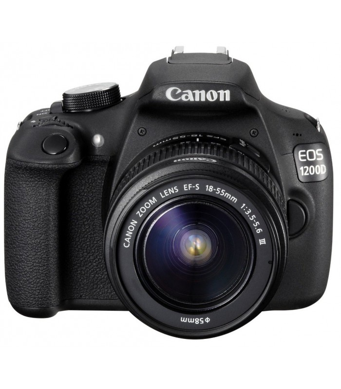 دوربین DSLR کانن مدل EOS 1200D به همراه لنز ۵۵-۱۸ میلی‌متری