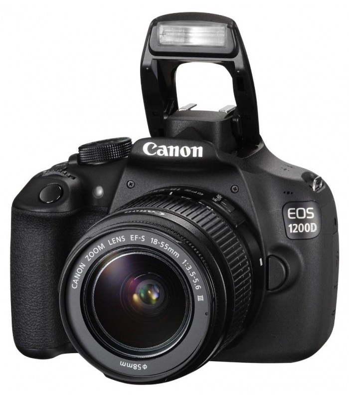 دوربین DSLR کانن مدل EOS 1200D به همراه لنز ۵۵-۱۸ میلی‌متری