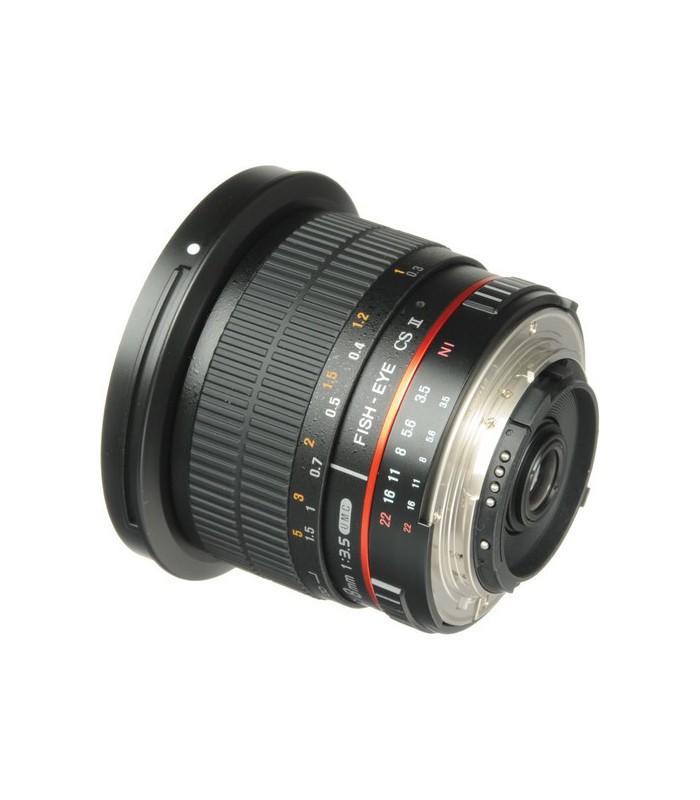 لنز سامیانگ مدل Samyang 8mm f/3.5 HD Fisheye مانت نیکون