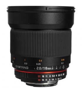 لنز سامیانگ مدل Samyang 16mm f/2.0 ED AS UMC CS مانت نیکون