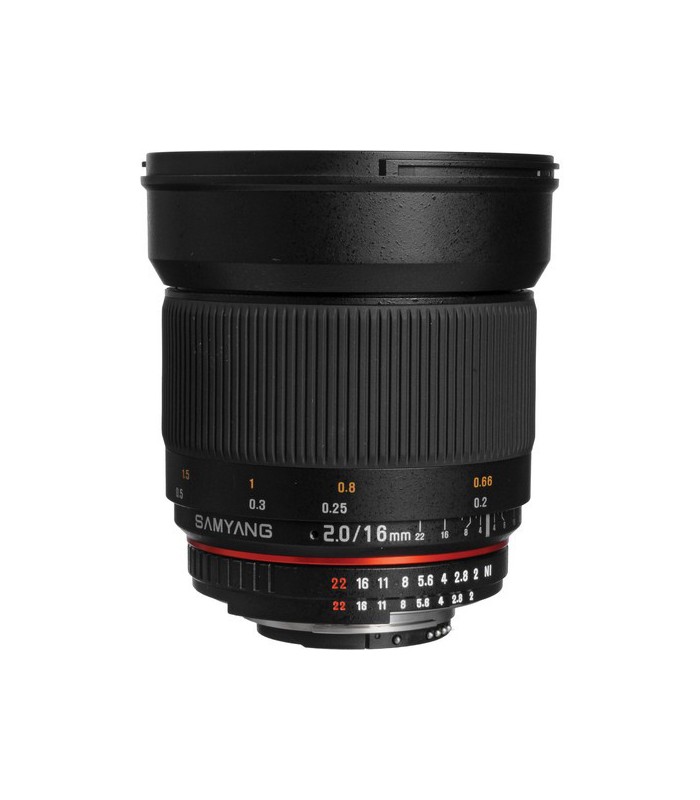 لنز سامیانگ مدل Samyang 16mm f/2.0 ED AS UMC CS مانت نیکون