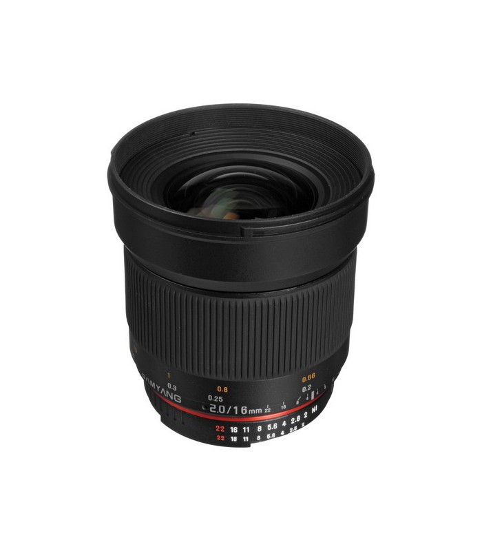 لنز سامیانگ مدل Samyang 16mm f/2.0 ED AS UMC CS مانت نیکون