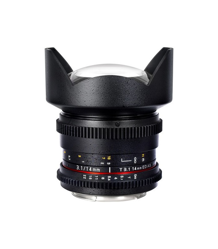 لنز سینمایی سامیانگ مدل Samyang 14mm T3.1 Cine - مانت EF کانن