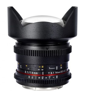 لنز سینمایی سامیانگ مدل Samyang 14mm T3.1 Cine - مانت F نیکون
