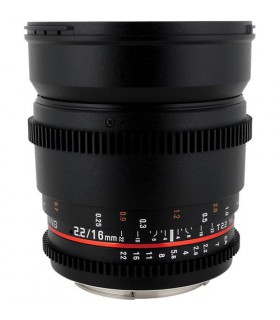 لنز سینمایی سامیانگ مدل Samyang 16mm T2.2 Cine - مانت F نیکون