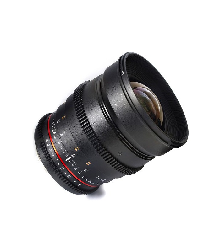 لنز سینمایی سامیانگ مدل Samyang 24mm T1.5 Cine - مانت EF کانن