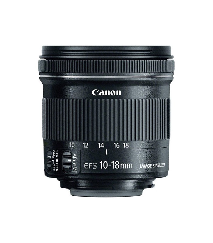 لنز کانن مدل EF-S 10-18mm f/4.5-5.6 IS STM