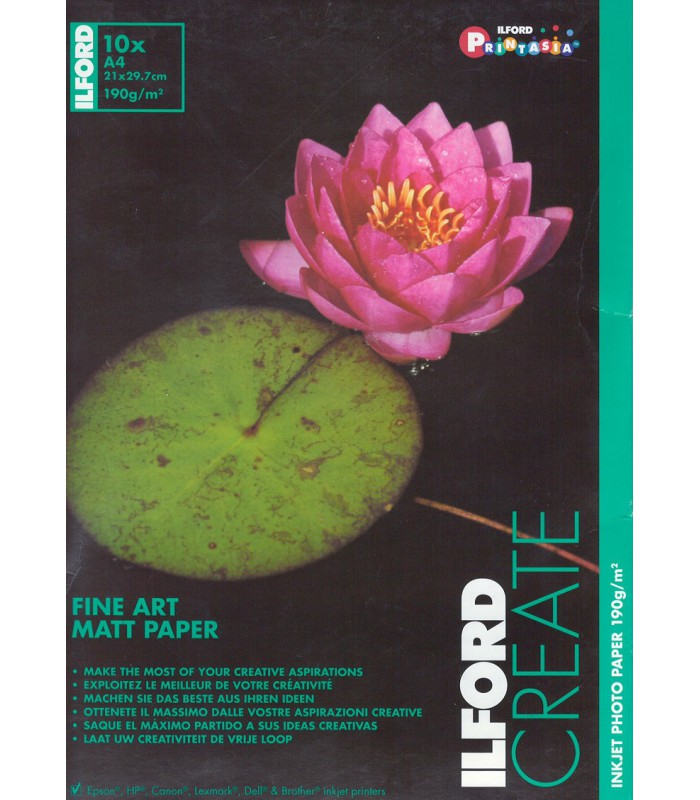 Ilford Create Fine Art Matt Paper (A4 - 10 Sheets)