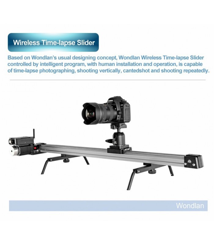 Wondlan Wireless Time-Lapse Slider 1.5m with Aliminum Case