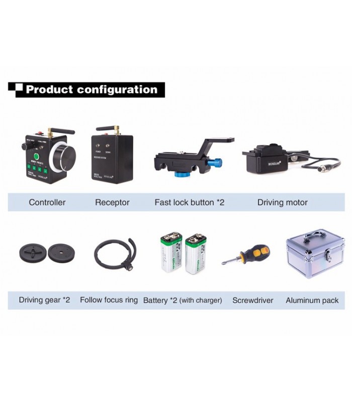 Wondlan Wireless Follow Focus WF01
