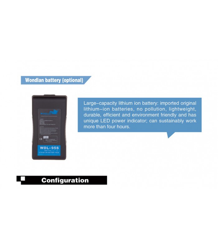 Wondlan Wired Electrically Controlled Rail 1.5m Type B ER02