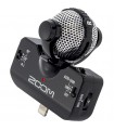 Zoom iQ5 Stereo Microphone for iOS Devices with Lightning Connector