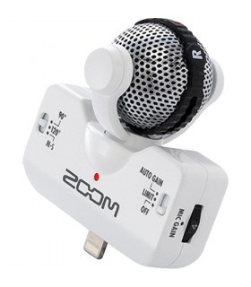 Zoom iQ5 Stereo Microphone for iOS Devices with Lightning Connector