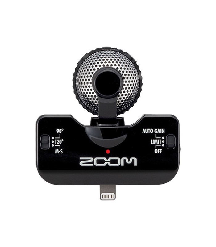 Zoom iQ5 Stereo Microphone for iOS Devices with Lightning Connector