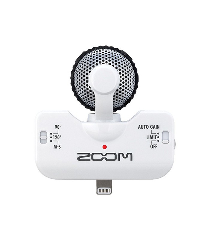 Zoom iQ5 Stereo Microphone for iOS Devices with Lightning Connector