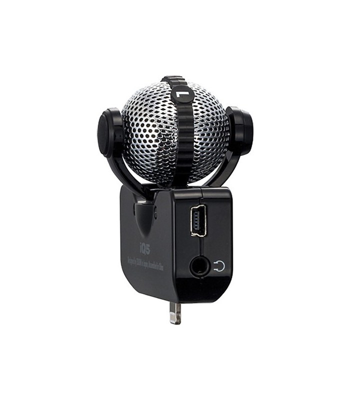 Zoom iQ5 Stereo Microphone for iOS Devices with Lightning Connector
