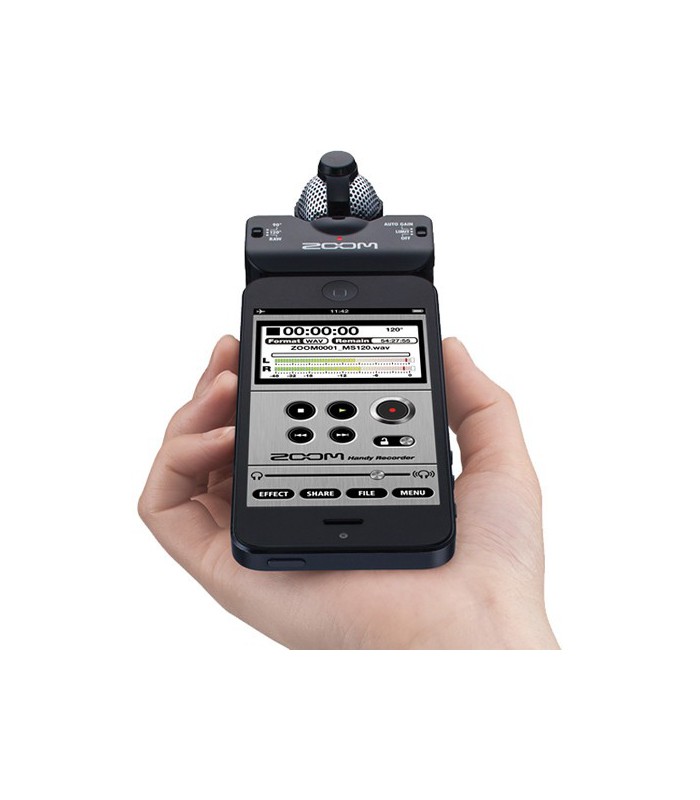 Zoom iQ5 Stereo Microphone for iOS Devices with Lightning Connector