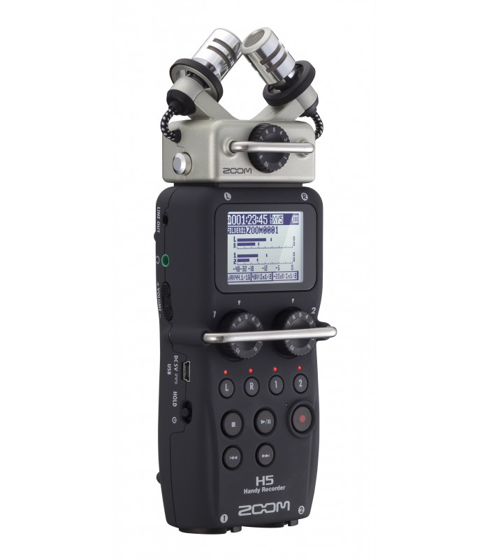 Zoom H5 Handy Recorder with Interchangeable Microphone System