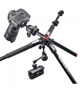 Manfrotto MK190XPRO3-3W Aluminum Tripod with 3-Way Pan Tilt Head