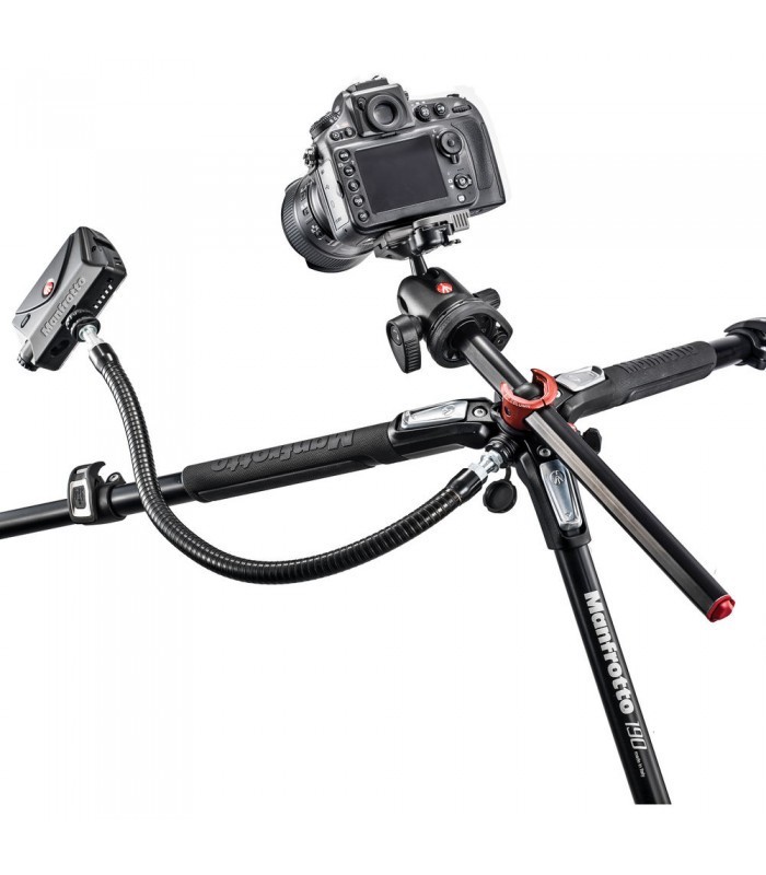 Manfrotto MK190XPRO3-3W Aluminum Tripod with 3-Way Pan Tilt Head