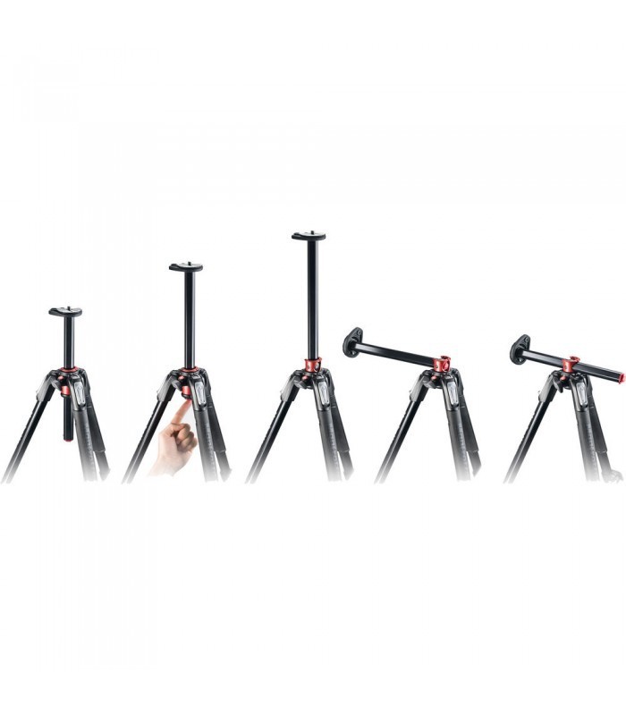 Manfrotto MK190XPRO3-3W Aluminum Tripod with 3-Way Pan Tilt Head