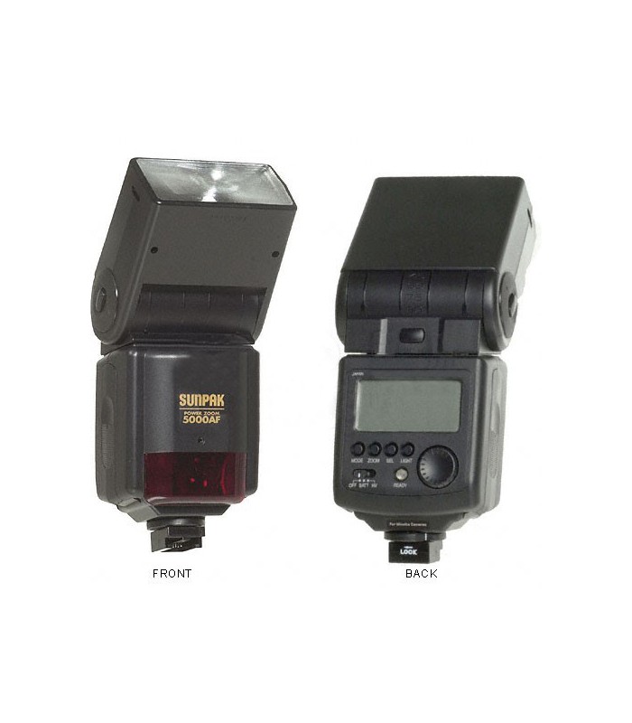 Sunpak PZ-5000AF TTL Flash for Canon EOS Series