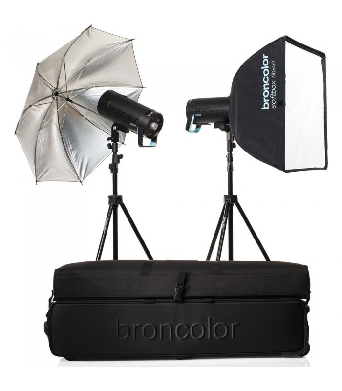 Broncolor Siros 400 S WiFiRFS 2.1 Expert 2-Light Kit