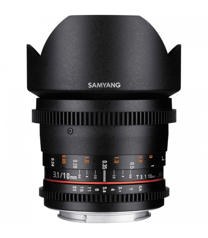 Samyang 10mm T3.1 VDSLR Lens For Canon