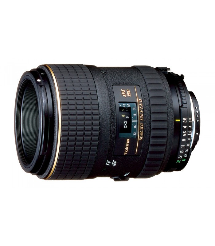 Tokina 100mm f2.8 AT-X M100 AF Pro D Macro Autofocus Lens for Nikon