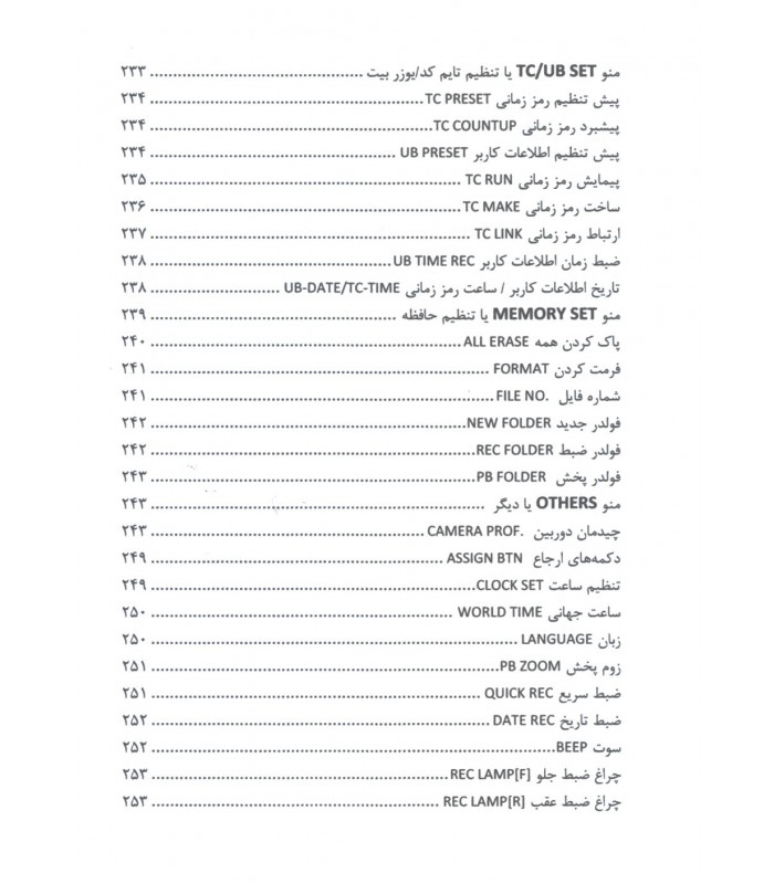 HVR-Z7 آموزش تخصصی و کامل دوربین 
