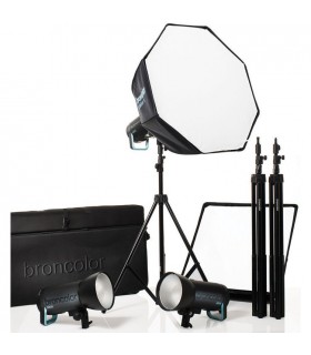Broncolor Siros 800 S WiFi RFS 2.1 Pro 3-Light Kit
