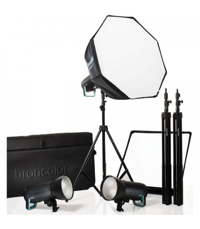 Broncolor Siros 800 S WiFi RFS 2.1 Pro 3-Light Kit