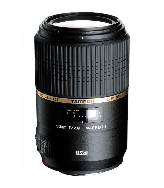 Tamron 90mm f/2.8 SP Di MACRO 1:1 VC USD Lens for Nikon