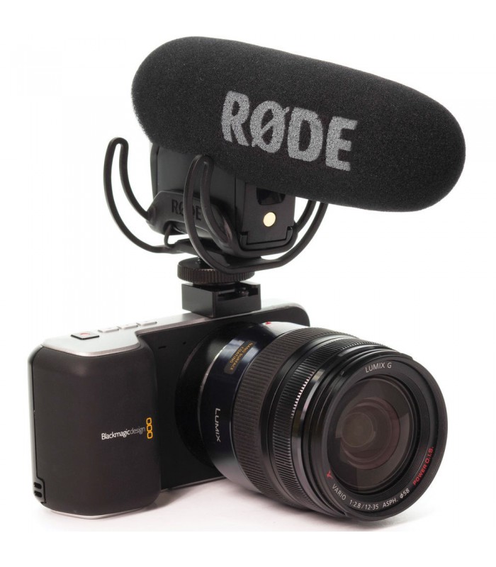 Rode VideoMic Pro with Rycote Lyre Shockmount