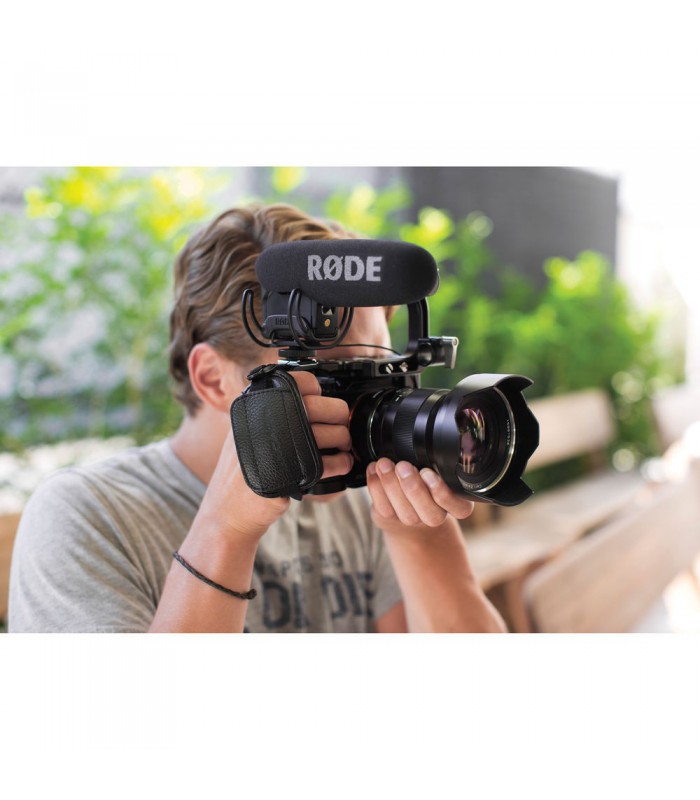 Rode VideoMic Pro with Rycote Lyre Shockmount