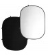 S&S Portable Background White-Balck 1.5 X 2m