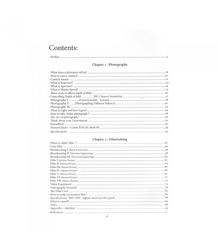 زبان انگلیسی برای داشنجویان عکاسی
