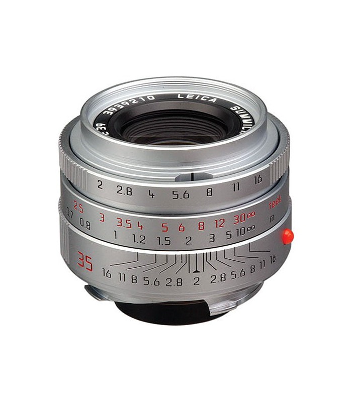 Leica Wide Angle 35mm f/2.0 Summicron M Aspherical Manual Focus Lens (6-Bit, Updated for Digital) - Chrome
