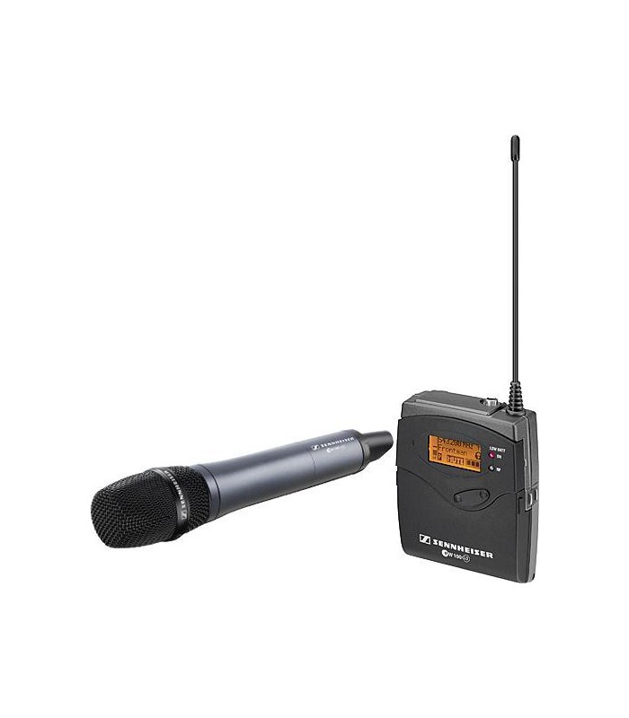 Sennheiser ew 135-p G3 Camera Mount Wireless Microphone System with 835 Handheld Mic - A