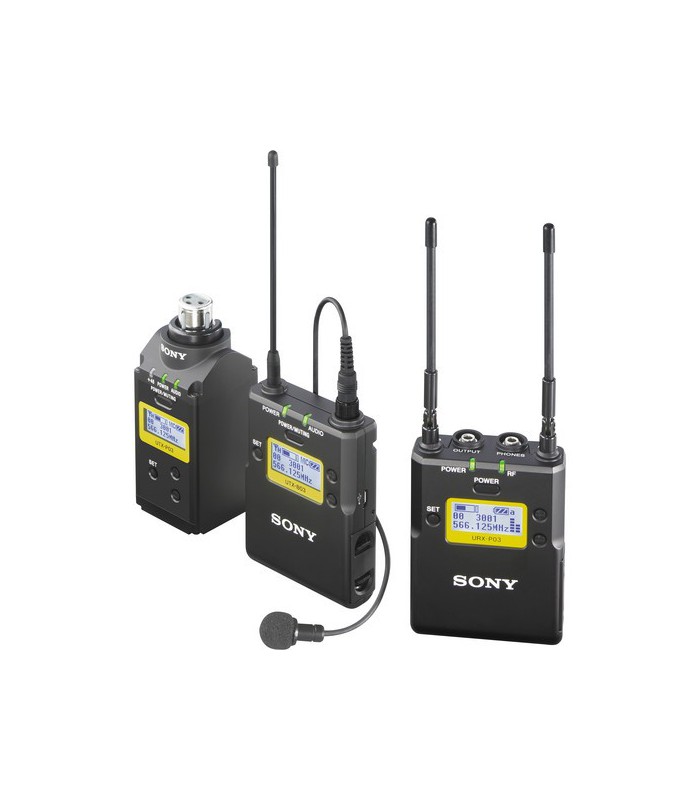 Sony UWP-D16 Integrated Digital Plug-on & Lavalier Combo Wireless Microphone System