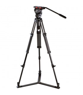 Sachtler 0771 Aluminum Tripod System with FSB 8 Head. ENG 752 D Legs & Ground Level Spreader