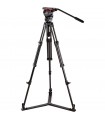 Sachtler 0771 Aluminum Tripod System with FSB 8 Head. ENG 752 D Legs & Ground Level Spreader