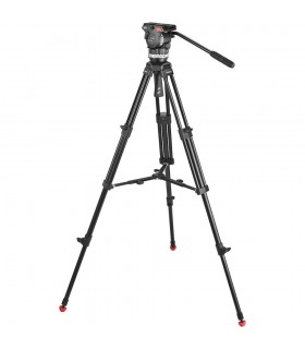 Sachtler Ace M Fluid Head with 2-Stage Aluminum Tripod & Mid-Level Spreader