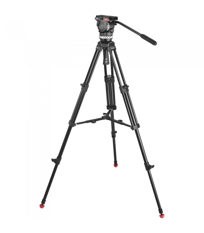 Sachtler Ace M Fluid Head with 2-Stage Aluminum Tripod & Mid-Level Spreader