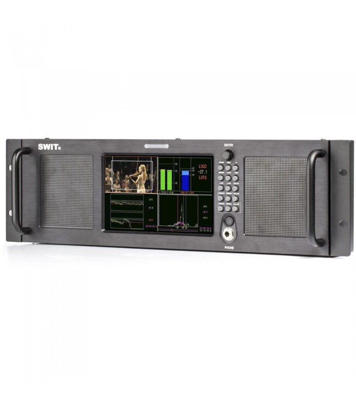 SWIT M-1072A 7" HD-SDIHDMI Audio Loudness LCD Monitor (3 RU)