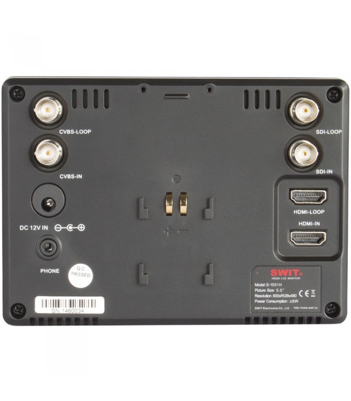 SWIT S-1051H 5" HD-SDIHDMI Monitor