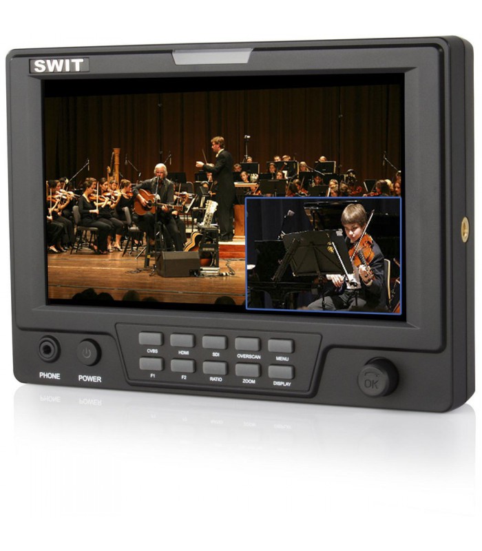 SWIT S-1071F (EFP) 7" EFP Field LCD Monitor with Picture-in-Picture Function and Dual HD Video Input