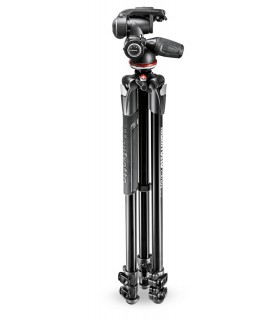 Manfrotto 290 XTRA Alu 3 Tripod with 3W Head Kit - MK290XTA3-3W