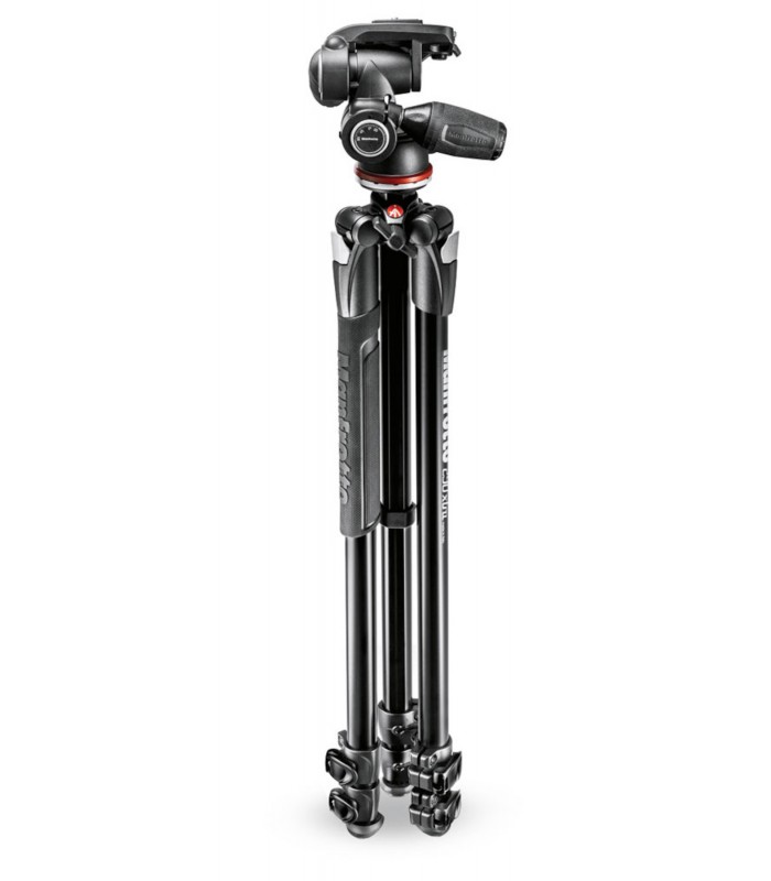 Manfrotto 290 XTRA Alu 3 Tripod with 3W Head Kit - MK290XTA3-3W